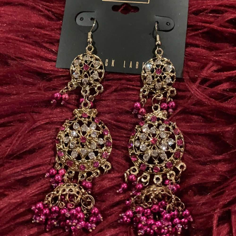 Long earrings